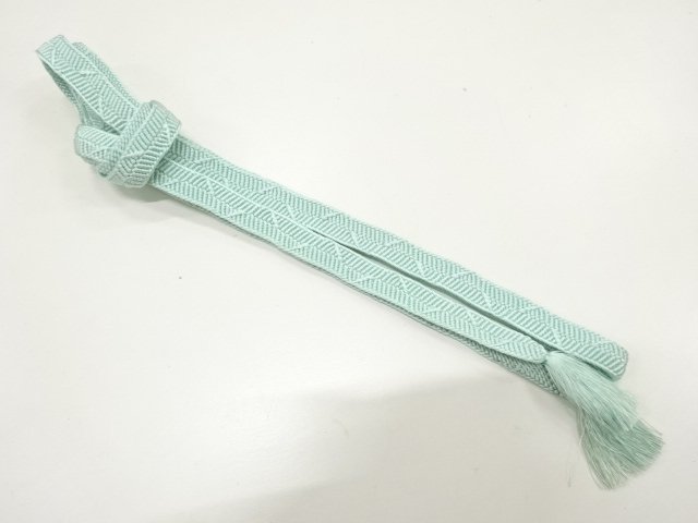 JAPANESE KIMONO / HANDTIED OBIJIME CORD